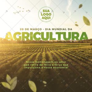 Dia Mundial Da Agricultura Psd Edit Vel Social Media Template