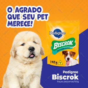 Post Feed Pet Shop O Agrado Que Seu Pet Merece Template PSD Editável